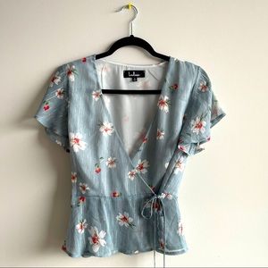 Lulus floral spring top